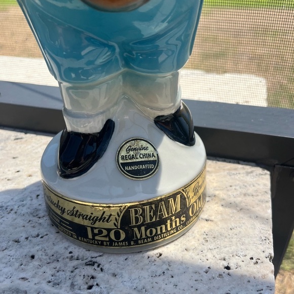 JIM BEAM REPUBLICAN ELEPHANT BOXER DECANTER 1964 GENUINE REGAL CHINA - Picture 5 of 12